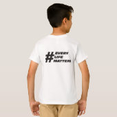 子供のチーム人間のTシャツ Tシャツ (裏面フル)