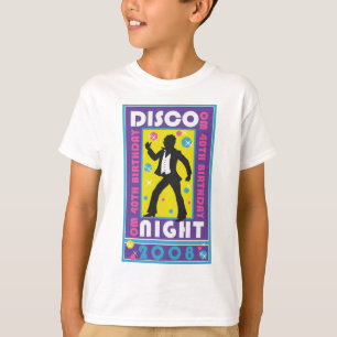 子供のディスコ夜Tシャツ Tシャツ