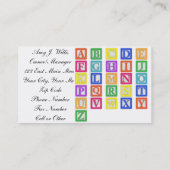 子供のデイケア 名刺 (裏面)