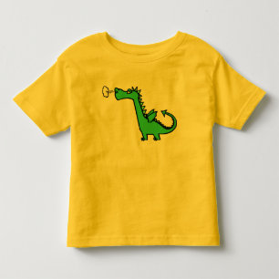 子供のドラゴンのTシャツ トドラーTシャツ