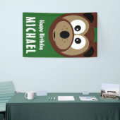 子供のハッピーバースデーくま 横断幕 (トレードショー)