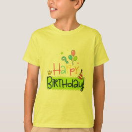 子供のハッピーバースデーTシャツ Tシャツ
