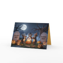 子供のハロウィンパーティーの招待状