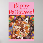 子供のハロウィンパーティー ポスター (正面)