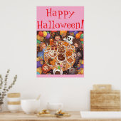 子供のハロウィンパーティー ポスター (キッチン)