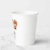 子供のハロウィーンの衣装パーティートリックまたはトリート 紙コップ (左)