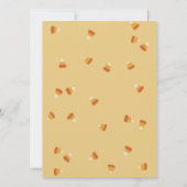 子供のハロウィーン教室カードをトリックまたは治療する (裏面)