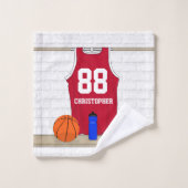 子供のバスケットボール バスタオルセット (ウォッシュタオル)