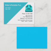 子供のパーティーのエンターテイメントの名刺 名刺 (正面/裏面)