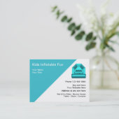 子供のパーティーのエンターテイメントの名刺 名刺 (スタンド正面)