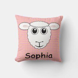 子供のヒツジの子ヒツジの枕 クッション