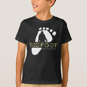 子供のビッグフットのTシャツ Tシャツ