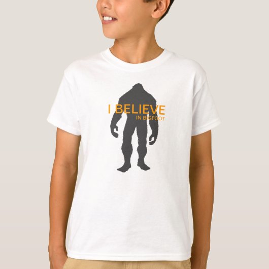 子供のビッグフットのTシャツ Tシャツ (正面)