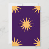 子供のファンタジー戦士パーティー招待状 招待状 (裏面)