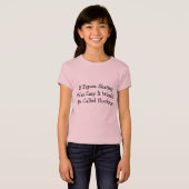 子供のフィギュアスケートのTシャツ Tシャツ (正面フル)