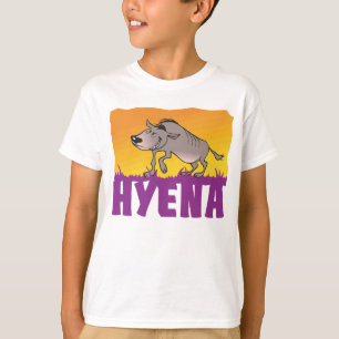 子供のフレンドリーなハイエナ Tシャツ