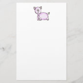 子供のブタ 便箋 (正面)