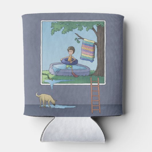 子供のプールクーラーボックス 缶クーラー (裏面)