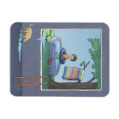 子供のプール磁石の男の子 マグネット (横)