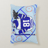 子供のホッケー ベッドルームと エンスイートコレクション アクセントクッション (正面(垂直))