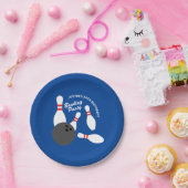 子供のボーリング誕生日パーティーテーマ紙プレート ペーパープレート (パーティー)