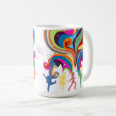 子供のマグ2のお祝い コーヒーマグカップ (正面右)