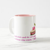 子供のマグ --大人はまた使用できます ツートーンマグカップ (正面左)