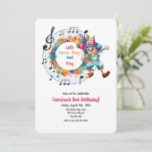 子供のミュージカル誕生会 招待状 (スタンド正面)