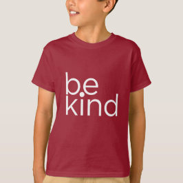 子供のモチベーション引用文- be kind - tシャツ
