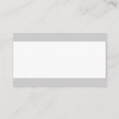 子供のヨガの先生のシンプルな名刺 名刺 (裏面)