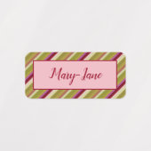 子供のランチコンテナ用ステッカー または 任意のアイテムに ラベル (デザイン1)