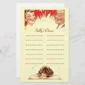 子供のリストの雑用はプロジェクトの計画の文房具をリストします 便箋 (正面/裏面)