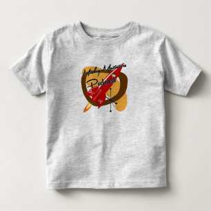子供のロケットの船のワイシャツ トドラーTシャツ