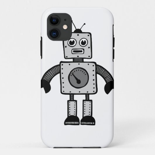 子供のロボット Case-Mate iPhoneケース (裏面)