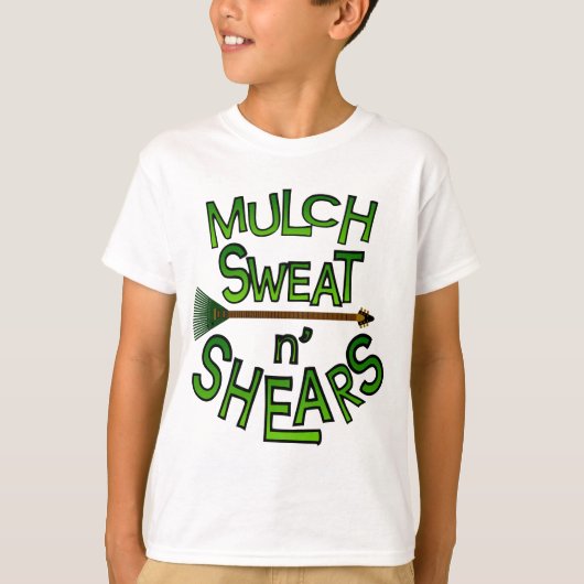 子供のワイシャツの根おおいのロゴ Tシャツ (正面)