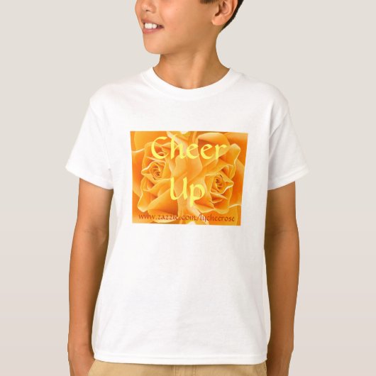 子供のワイシャツを元気づけて下さい Tシャツ (正面)