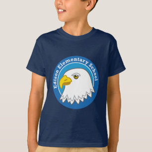 子供のワシのワイシャツ(暗い) Tシャツ