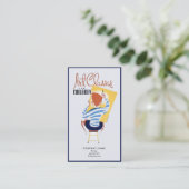 子供のヴィンテージのレトロの広告宣伝のための美術教室 名刺 (スタンド正面)