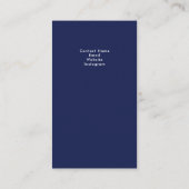 子供のヴィンテージのレトロの広告宣伝のための美術教室 名刺 (裏面)