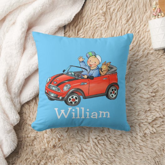 子供の一流のおもちゃの車カスタマイズ枕 クッション (ブランケット)