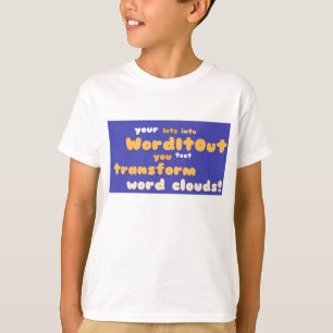 子供の上: 前部レイアウト Tシャツ