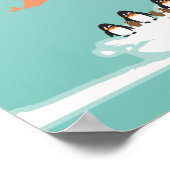 子供の世界地図 イラスト付き ポスター (角)