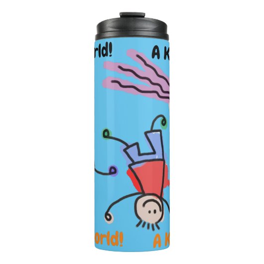 子供の世界！サーマルタンブラー タンブラー (正面)