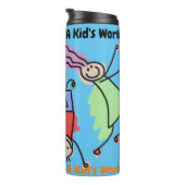 子供の世界！サーマルタンブラー タンブラー (回転右)