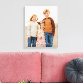 子供の休暇写真 キャンバスプリント (インサイチュ (リビング))