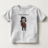 子供の伝説若いエドガーアレンPoe トドラーTシャツ (正面)