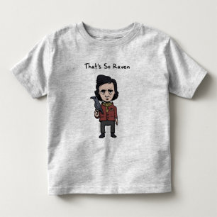 子供の伝説若いエドガーアレンPoe トドラーTシャツ