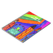 子供の作品をノートに ノートブック (左側)