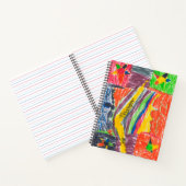 子供の作品 保存するアートまたは写真 ノートブック (内部)