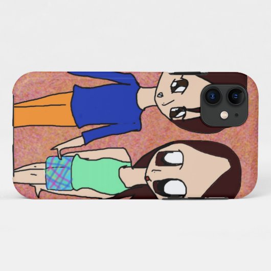 子供の例 Case-Mate iPhoneケース (裏面(横))